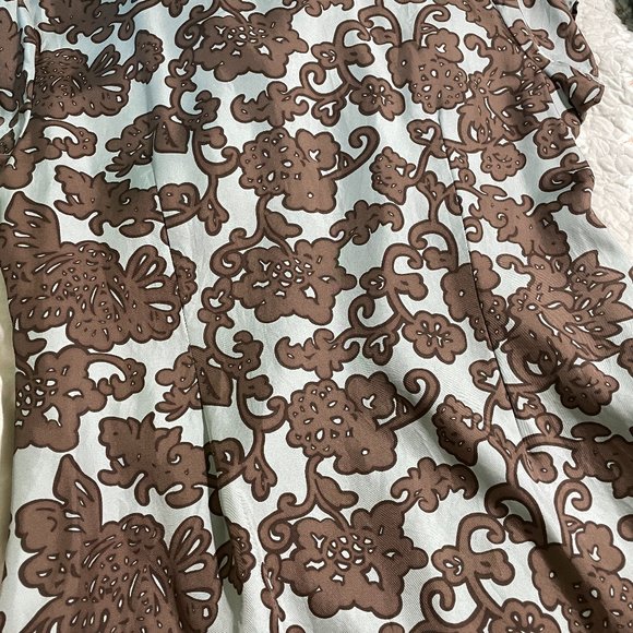 Boden Silk Shift Dress with covered buttons  US 16 - Picture 9 of 10